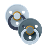 Bibs Pacifier Studio Colour 2 Pack Fusion Latex | Soother - My Little Thieves