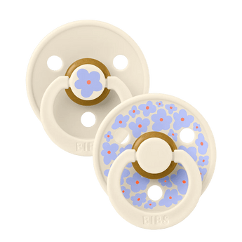 Bibs Pacifier Studio Colour 2 Pack Jasmine Latex | Soother - My Little Thieves