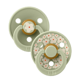 Bibs Pacifier Studio Colour 2 Pack Jasmine Latex | Soother - My Little Thieves