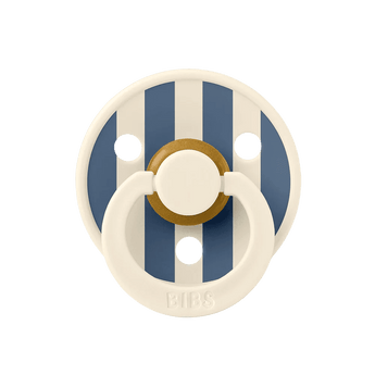 Bibs Round Pacifier Studio Colour 2 Pack Latex | Newborn Soother - My Little Thieves