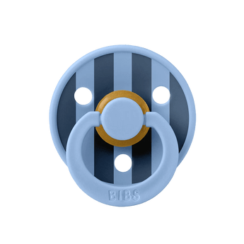 Bibs Round Pacifier Studio Colour 2 Pack Latex | Newborn Soother - My Little Thieves