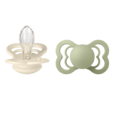Bibs Supreme Silicone Symmetry Pacifiers 2 Pack | Soother - My Little Thieves