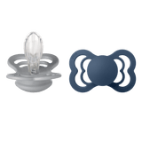 Bibs Supreme Silicone Symmetry Pacifiers 2 Pack | Soother - My Little Thieves