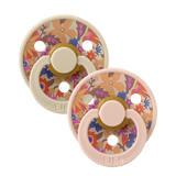 BIBS X LIBERTY 2 PACK Colour June Blossom Latex Pacifier - My Little Thieves