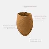 Bibs X Liberty Bandana Bib Capel Sage | Timeless Liberty Print Baby Bib - My Little Thieves