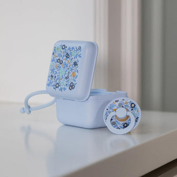 BIBS X LIBERTY Pacifier Box – Chamomile Lawn Baby Blue - My Little Thieves
