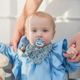 Bibs X Liberty Pacifier Clip | Timeless Liberty Print Dummy Holder - My Little Thieves
