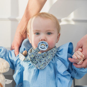 Bibs X Liberty Pacifier Clip | Timeless Liberty Print Dummy Holder - My Little Thieves