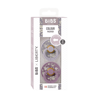 Bibs X Liberty Round Nipple Pacifier 2 Pack Latex | Soother - My Little Thieves