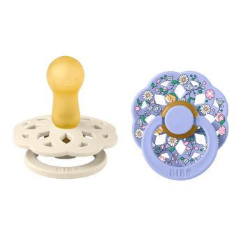 Bibs X Liberty Round Nipple Pacifier 2 Pack Latex | Soother - My Little Thieves