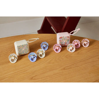 Bibs X Liberty Round Nipple Pacifier 2 Pack Latex | Soother - My Little Thieves