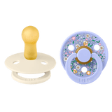 Bibs X Liberty Round Nipple Pacifier 2 Pack Latex | Soother - My Little Thieves