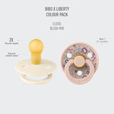 Bibs X Liberty Round Nipple Pacifier 2 Pack Latex | Soother - My Little Thieves