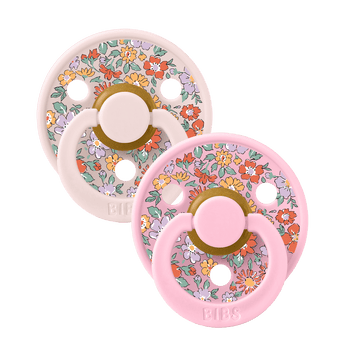 Bibs X Liberty Round Nipple Pacifier 2 Pack Latex | Soother - My Little Thieves