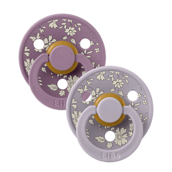 Bibs X Liberty Round Nipple Pacifier 2 Pack Latex | Soother - My Little Thieves