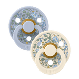 Bibs X Liberty Round Nipple Pacifier 2 Pack Latex | Soother - My Little Thieves