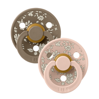 Bibs X Liberty Round Nipple Pacifier 2 Pack Latex | Soother - My Little Thieves