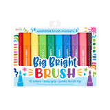 Big Bright Brush Markers - set of 10 - My Little Thieves
