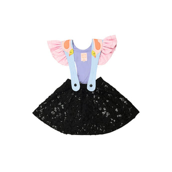 Bird Frill Girl Dress - My Little Thieves