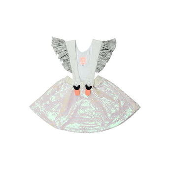 Bird Frill Girl Dress - My Little Thieves