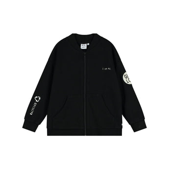 Black 'Creative Department' Zip Cardigan Jacket - My Little Thieves