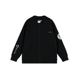 Black 'Creative Department' Zip Cardigan Jacket - My Little Thieves