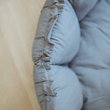 Bloom Dusty Blue Organic Babymat - My Little Thieves