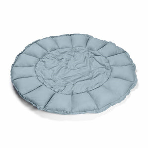 Bloom Dusty Blue Organic Babymat - My Little Thieves