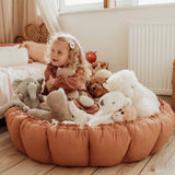 Bloom Tawny Brown Organic Babymat - My Little Thieves