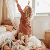 Bloom Tawny Brown Organic Babymat - My Little Thieves