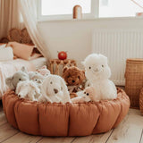 Bloom Tawny Brown Organic Babymat - My Little Thieves
