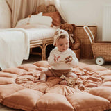 Bloom Tawny Brown Organic Babymat - My Little Thieves