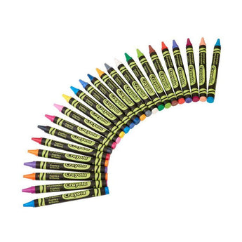 Bold & Bright Construction Paper Crayons, 24 Count - My Little Thieves