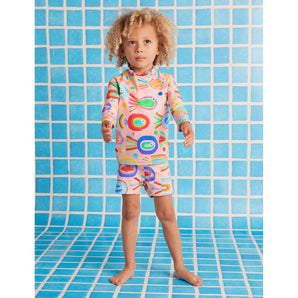 Boys Boardshorts Fancy Fins Swimsuit | Kids Swim Trunks - My Little Thieves