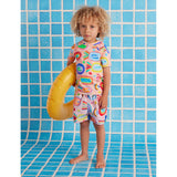 Boys Boardshorts Fancy Fins Swimsuit | Kids Swim Trunks - My Little Thieves