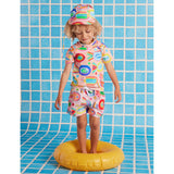 Boys Boardshorts Fancy Fins Swimsuit | Kids Swim Trunks - My Little Thieves