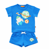 Boys See You In Space T Shirt + Shorts Set | Kids Summer - My Little Thieves