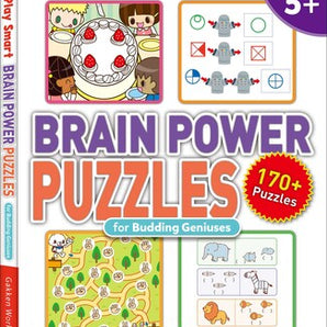 Brain Power Puzzles for Budding Geniuses - cover
