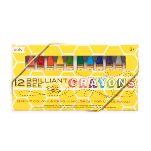 Brilliant Bee Crayons - Set of 12 - My Little Thieves