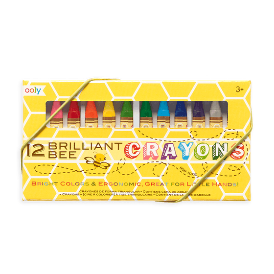 Brilliant Bee Crayons - Set of 12 - My Little Thieves