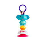 Bubmo - Suction Toy, Enzo the Elephant – Multicolour | It features suction cups, and each little animal sticks, BPA - , PVC - and phthalate - free, highchairs, floor seats, and multi - seat trays | For babies from 3 months old - My Little Thieves