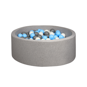 XL Powder Ball Pit (ø92cm) w/ 200 balls - Powder/Gold/White Balls