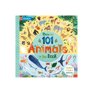Campbell Books There Are 101 Animals In This Book ” Children's Book For Kids | Pictures Books - My Little Thieves