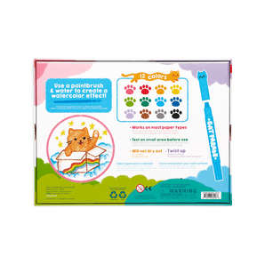 Cat Parade Watercolor Gel Crayons - Set of 12 - My Little Thieves