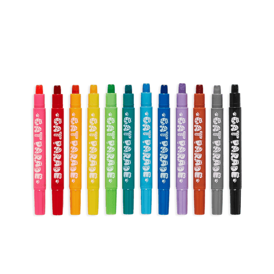 Cat Parade Watercolor Gel Crayons - Set of 12 - My Little Thieves
