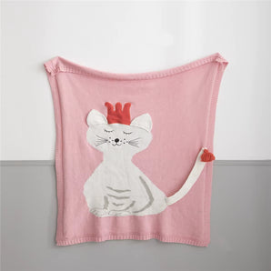 Personalized Animal Theme Blankets – Cozy, Customizable & Adorable Gifts for Kids