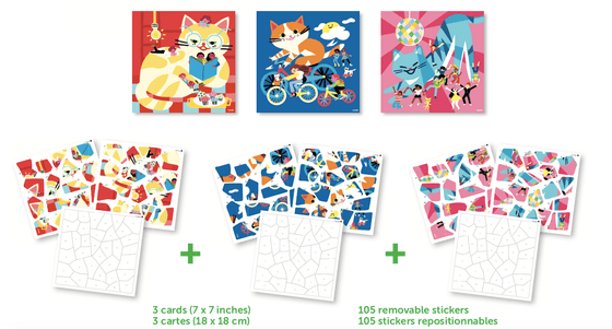 Cats My Sticker Puzzle - My Little Thieves