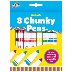 Galt 8 Chunky Pens Washable