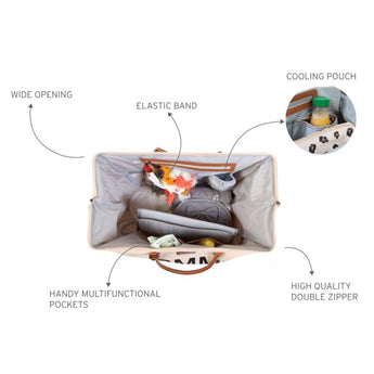 Childhome Mommy Bag Big Changing Bag | Spacious Parent Tote - My Little Thieves