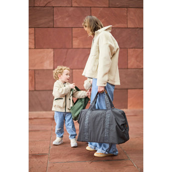 Childhome Mommy Bag Signature Urban | Diaper Travel Bag - My Little Thieves